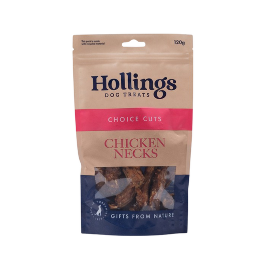 Hollings Chicken Necks, 120g