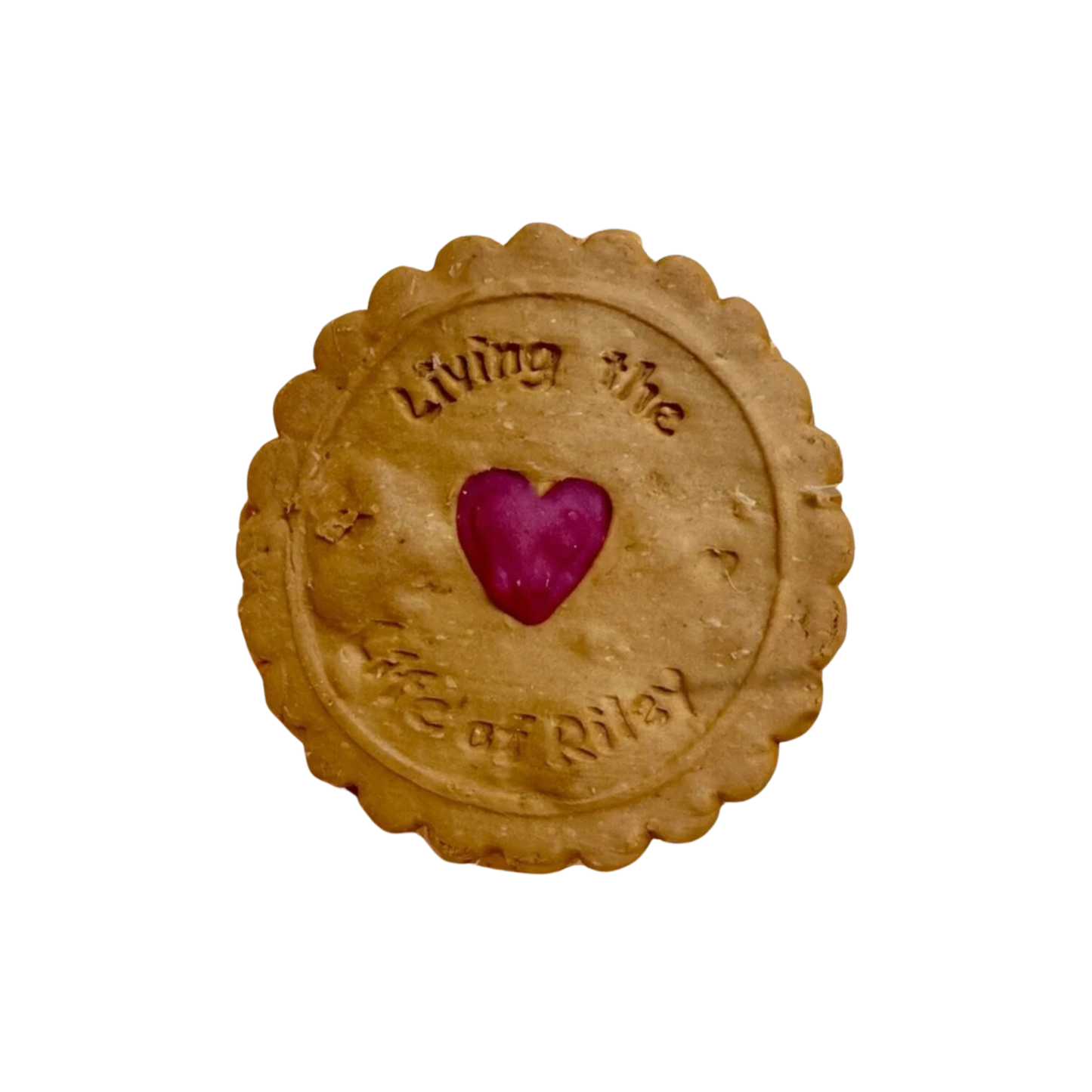 Jammy Dodger Biscuit For Dogs, By Life of Riley Bakery, Single