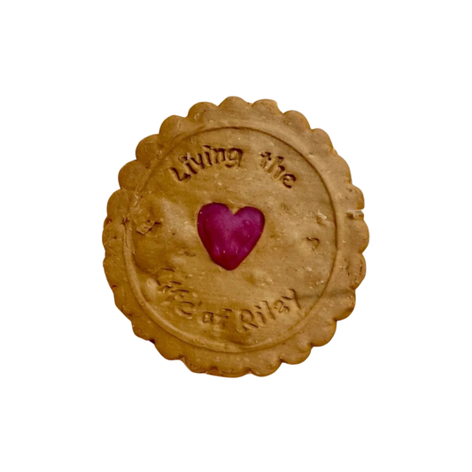 Jammy Dodger Biscuit For Dogs, By Life of Riley Bakery, Single