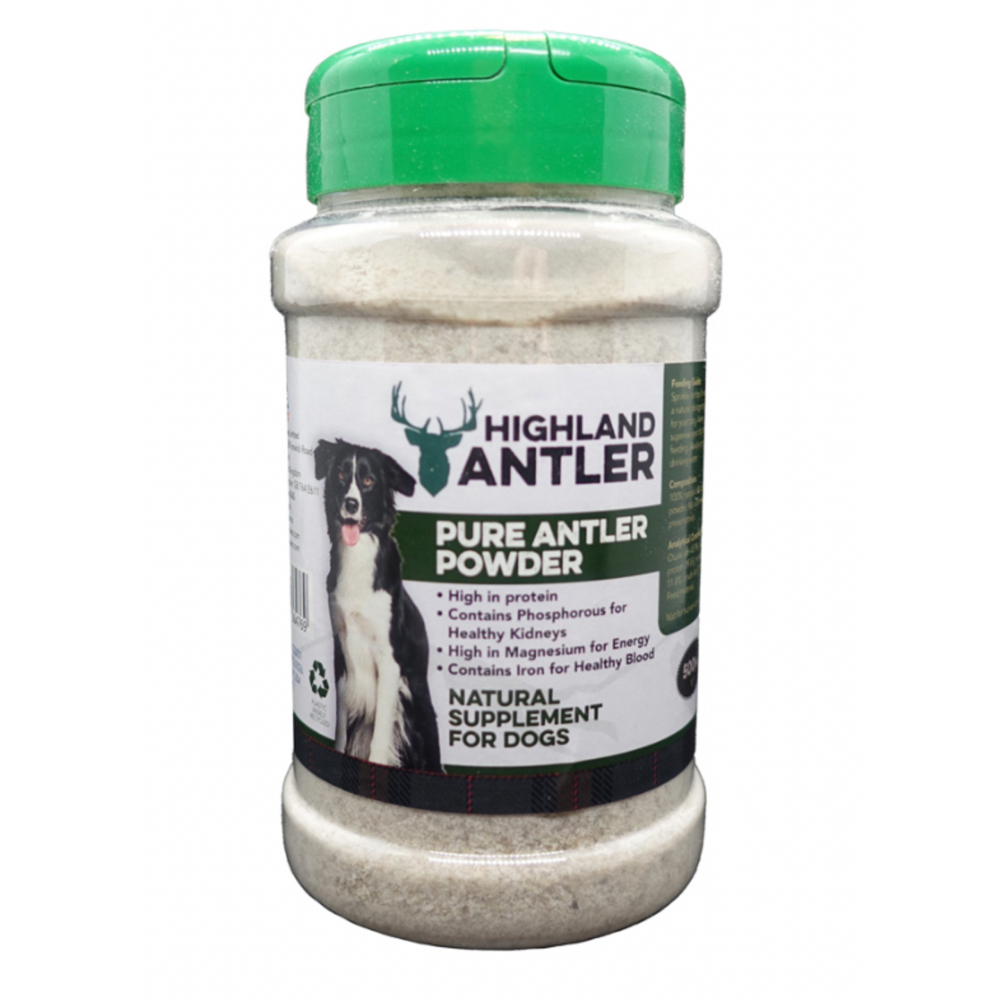 Pure Antler Powder Sprinkler Supplement 500ml