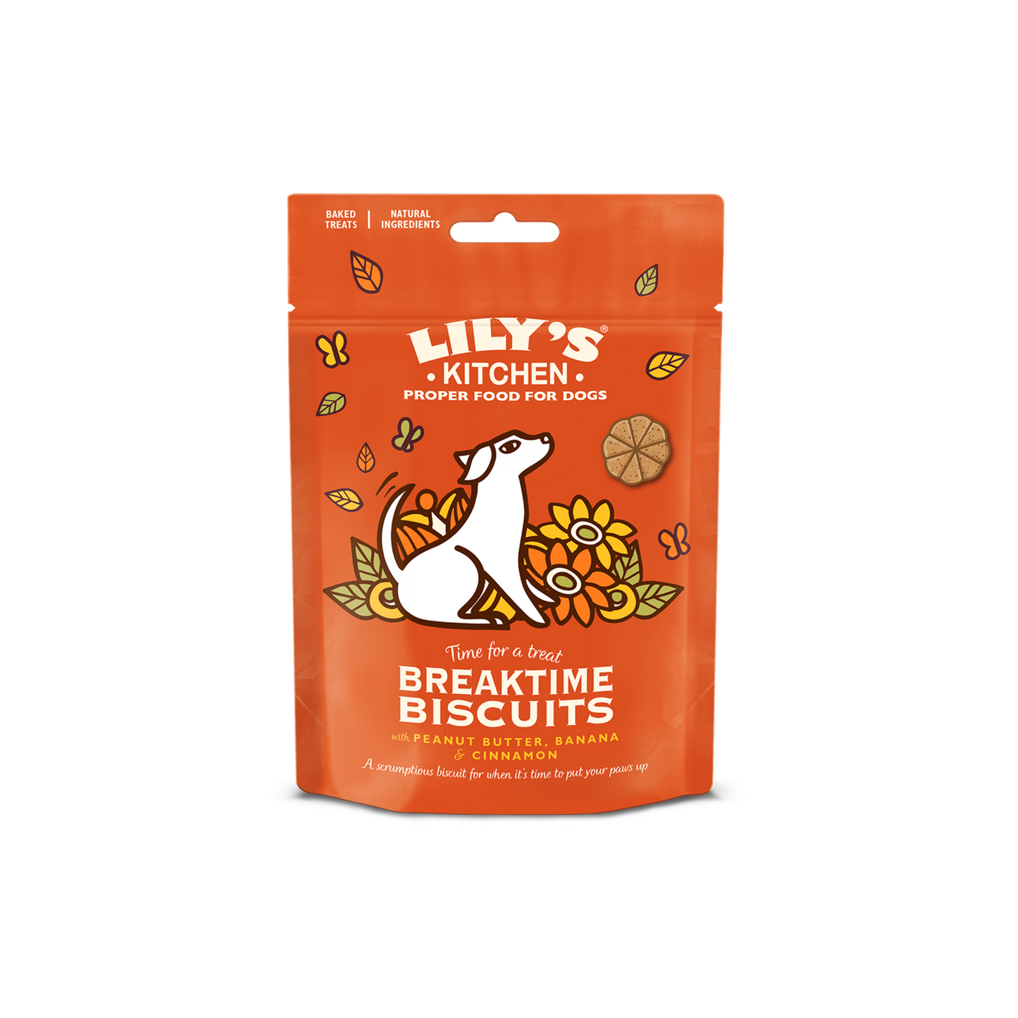 Lilys Kitchen Breaktime Biscuits for Dogs 80g