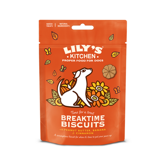Lilys Kitchen Breaktime Biscuits for Dogs 80g