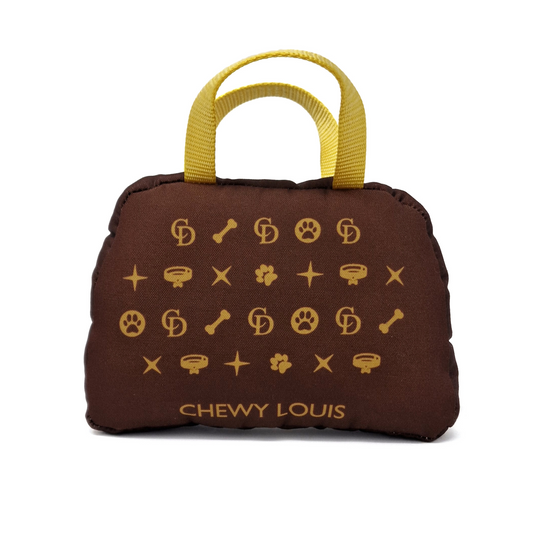 CatwalkDog Chewy Louis Handbag Tough Dog Toy