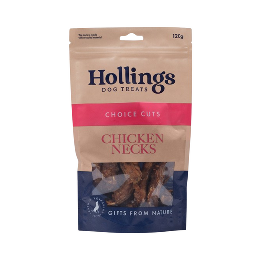 Hollings Chicken Necks, 120g