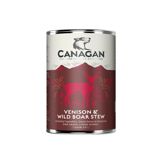 Canagan Venison & Wild Boar Stew Food For Dogs 400g