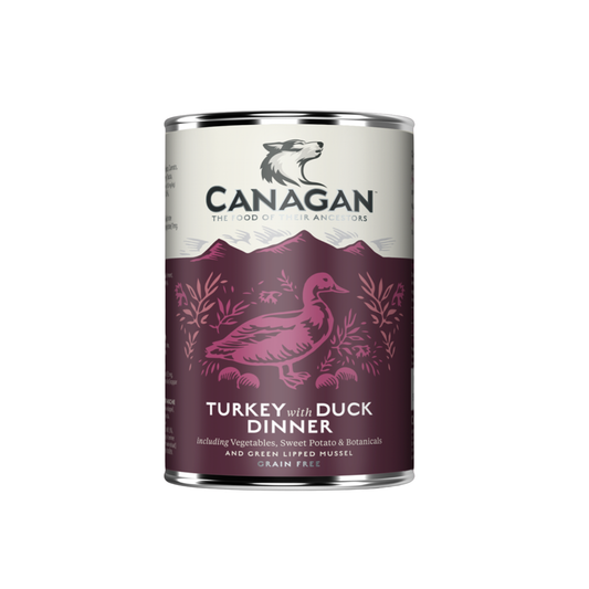 Canagan Turkey & Duck Dinner Wet Food For Dogs 400g
