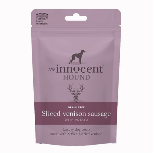 The Innocent Hound Sliced Venison Sausage, 70g