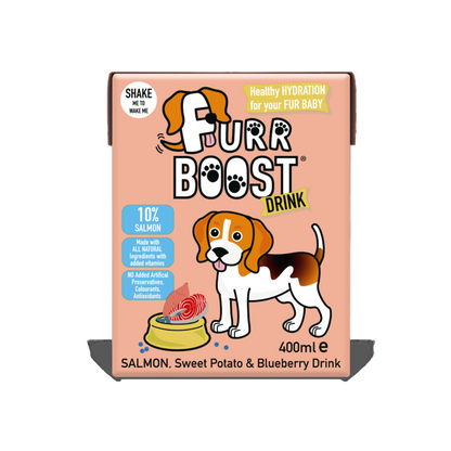 Furr Boost Drink & Food Topper For Dogs, Choose From 5 Flavours Beef, Chicken, Salmon, Vegetable & Venison