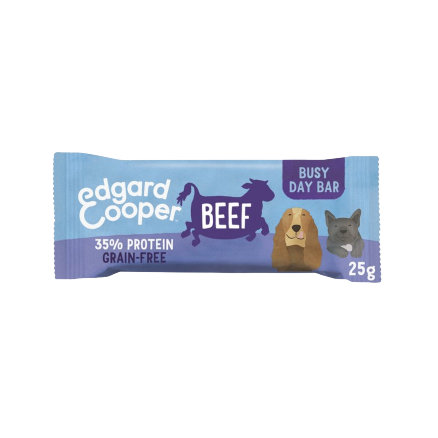Edgard & Cooper On The Go Beef Snack Bar Dog Treat 25g