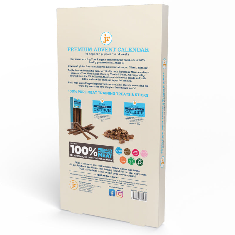 Pure Ostrich Advent Calendar - back