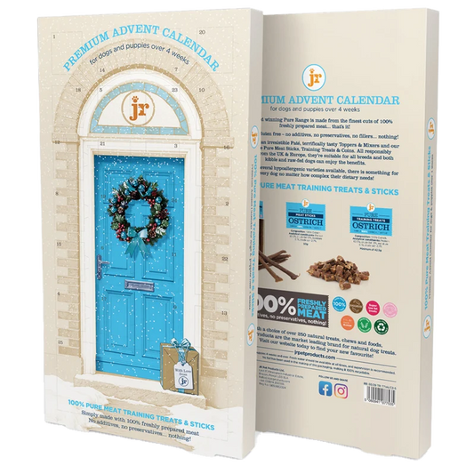 Advent Calendar for Dogs, 25 Doors, 100% Ostrich