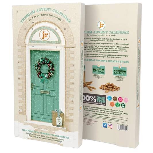 Advent Calendar for Dogs, 25 Doors, 100% Salmon