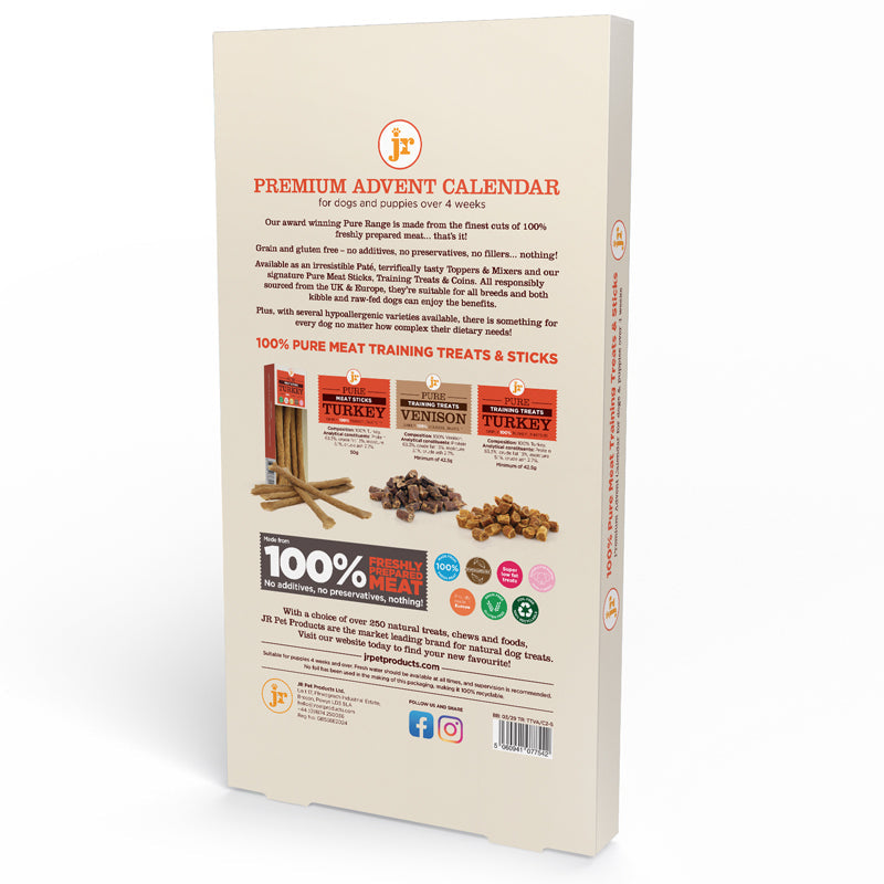 Venison & Turkey Advent Calendar - back