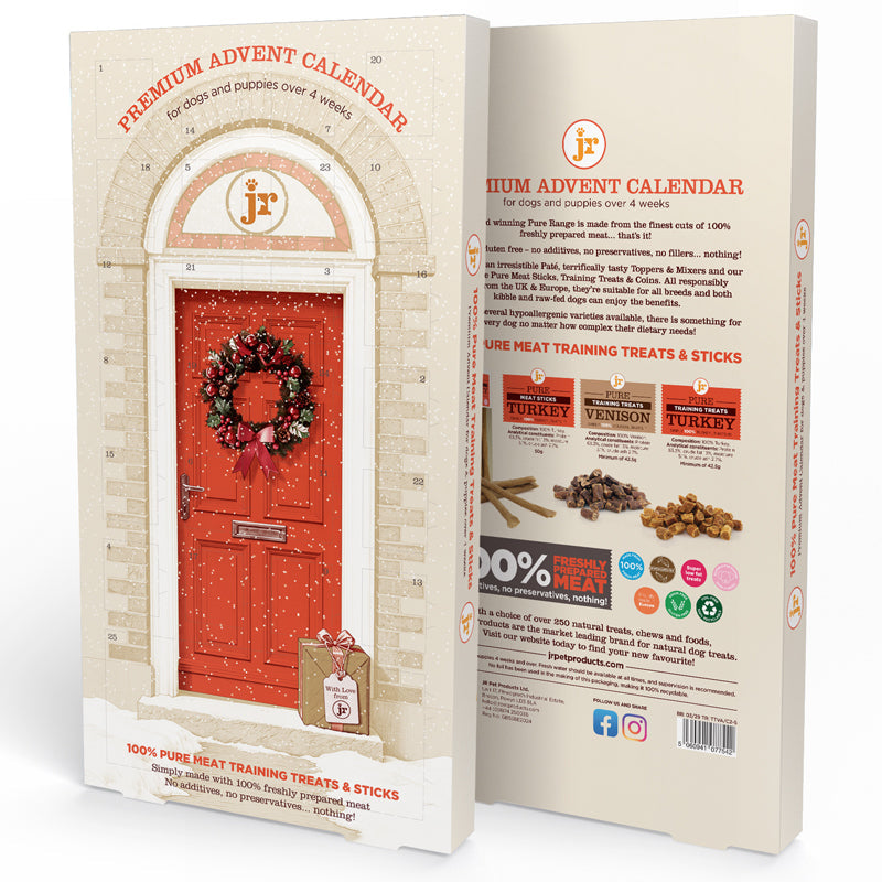 Venison & Turkey Advent Calendar - front and back