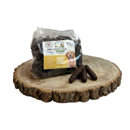 Paddock Farm Sausages Available in Chicken, Duck, Rabbit & Venison Flavour, 1kg