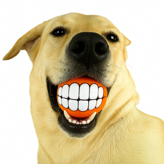 Squeaky Dog Ball That Will Make Your Dog Smile... Literally