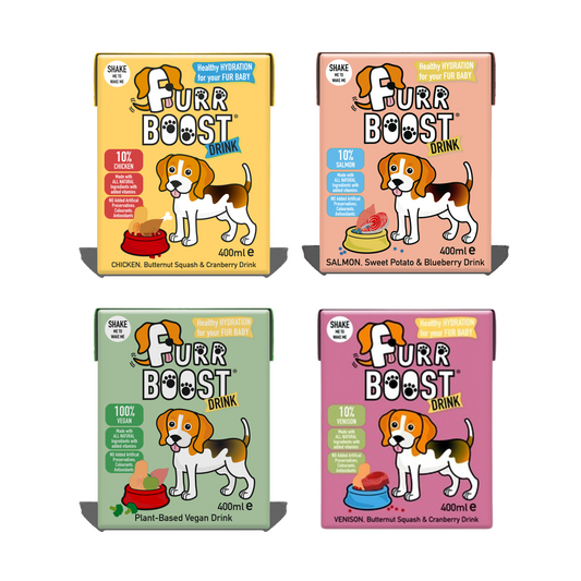 Furr Boost VARIETY PACK: Mix & Match From 4 Flavours Chicken, Salmon, Vegetable & Venison