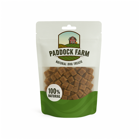 Paddock Farm 100% Natural Dog Training Treats, Available In 6 Flavours 100g & 1kg