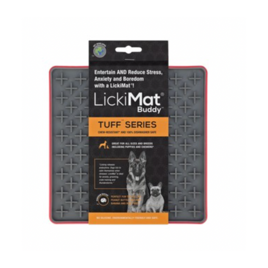 LickiMat Buddy Tuff Dog Slow Feeder Food Mat