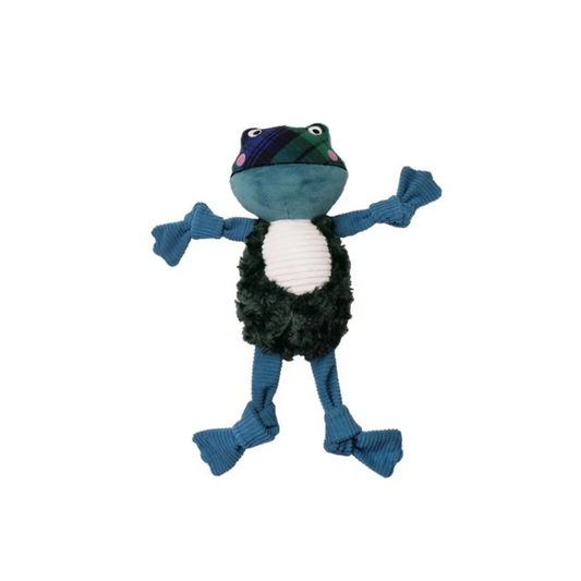 House of Paws Winter Frog Soft Plush Dog Toy