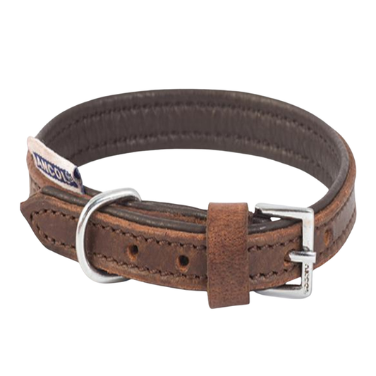 Ancol Vintage Leather Padded Collar