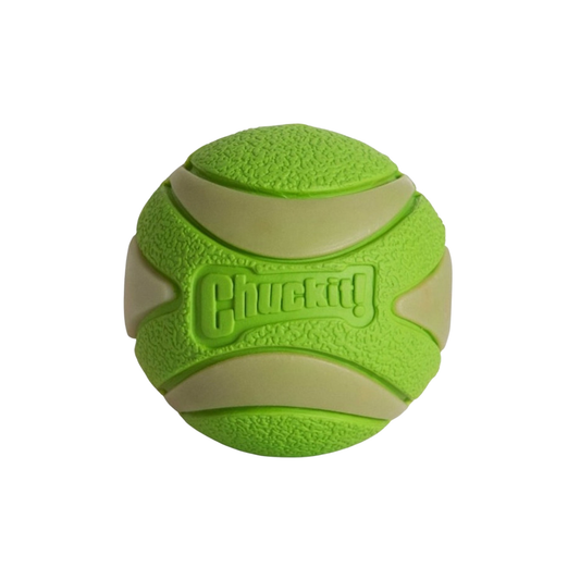 Chuckit! Max Glow Ultra Squeaker 1Pk Medium 6.3cm