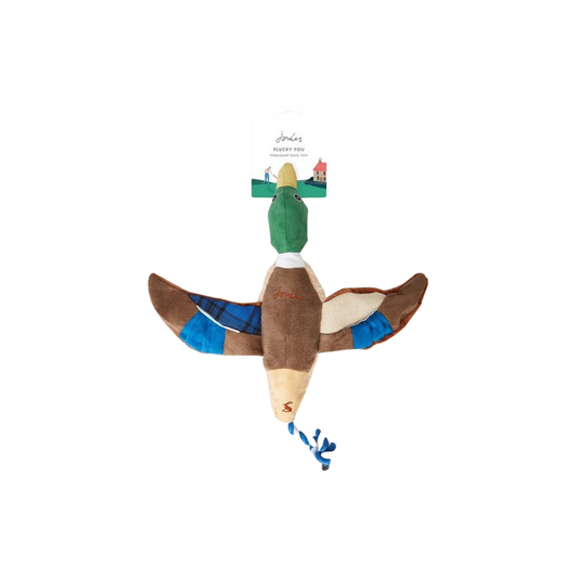 Joules Plush Printed Blue Duck