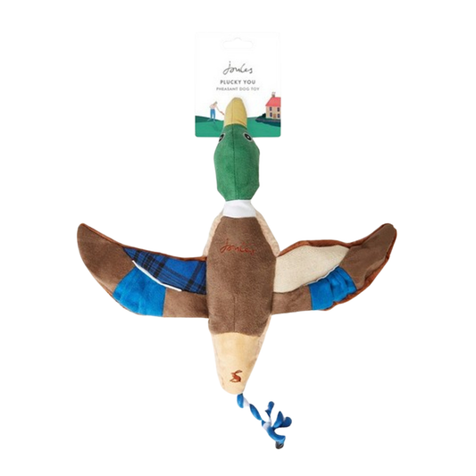 Joules Plush Printed Blue Duck