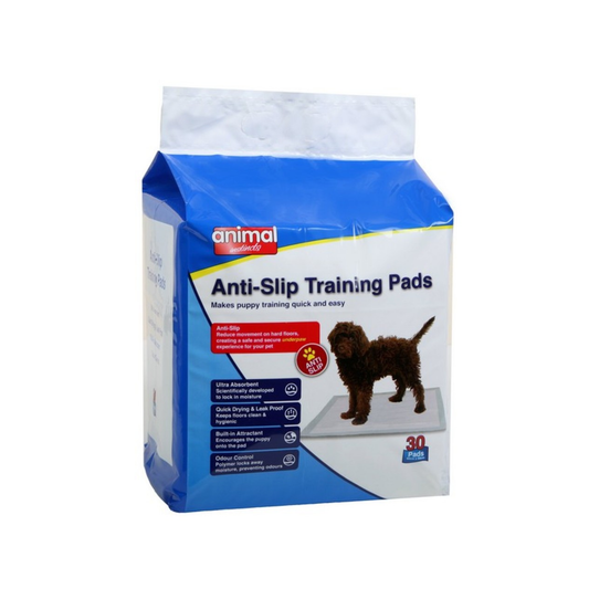 Animal Instincts Dog & Puppy Anti-Slip Training Pads 60 x 60cm 15 Pads