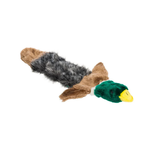House of Paws Plush Mallard Multi Squeaker Dog Toy