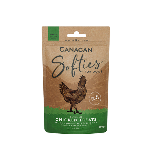 Canagan Chicken Softies grain-free soft dog treats 200g