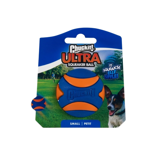 Chuckit! Ultra Squeaker Ball, small 4.8cm