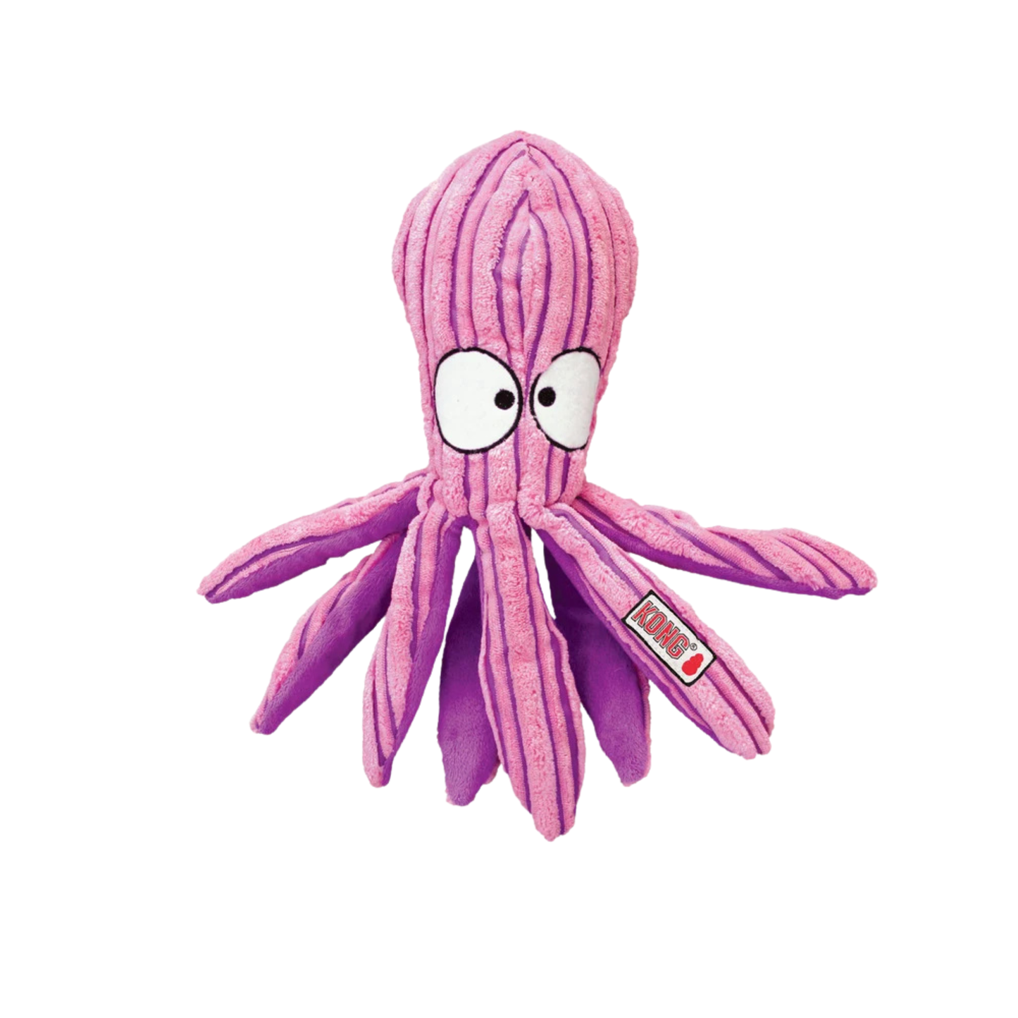 KONG CuteSeas Octopus large corduroy plush dog toy
