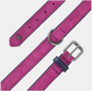 Sotnos Brights Tech Dog Collar in purple vegan leather