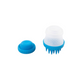 Dexas ScrubBuster Silicone Dog Wash Brush Blue & Grey