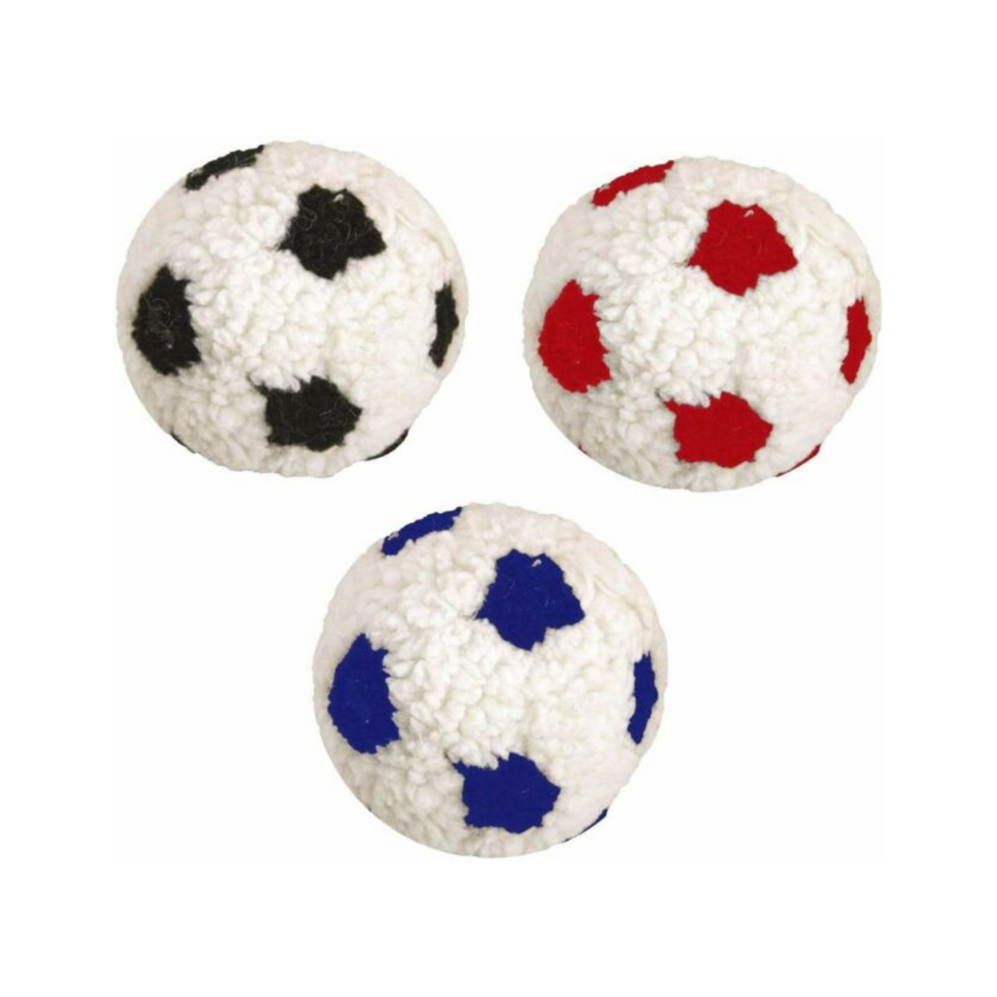 Football Dog Toy Soft Plush Fleece With Squeaker