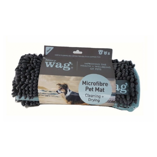 Henry Wag Microfibre Noodle Dog Mat Medium, Large & Extra Large