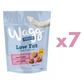 Wagg Low Fat Dog Treats With Turkey & Rice Meaty Bites 125g