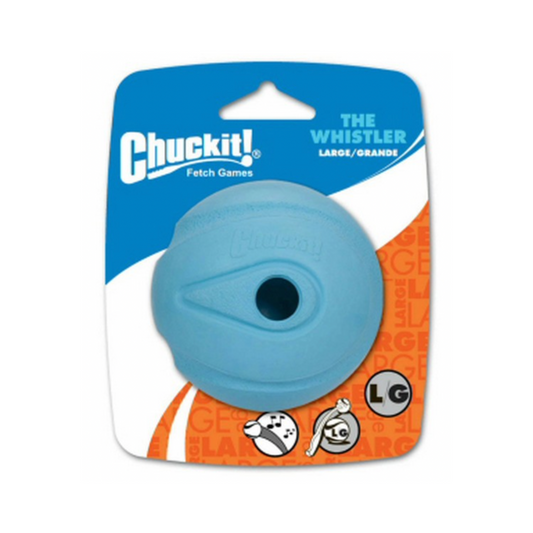 Chuckit The Whistler Ball Dog Toy Large 7.3cm