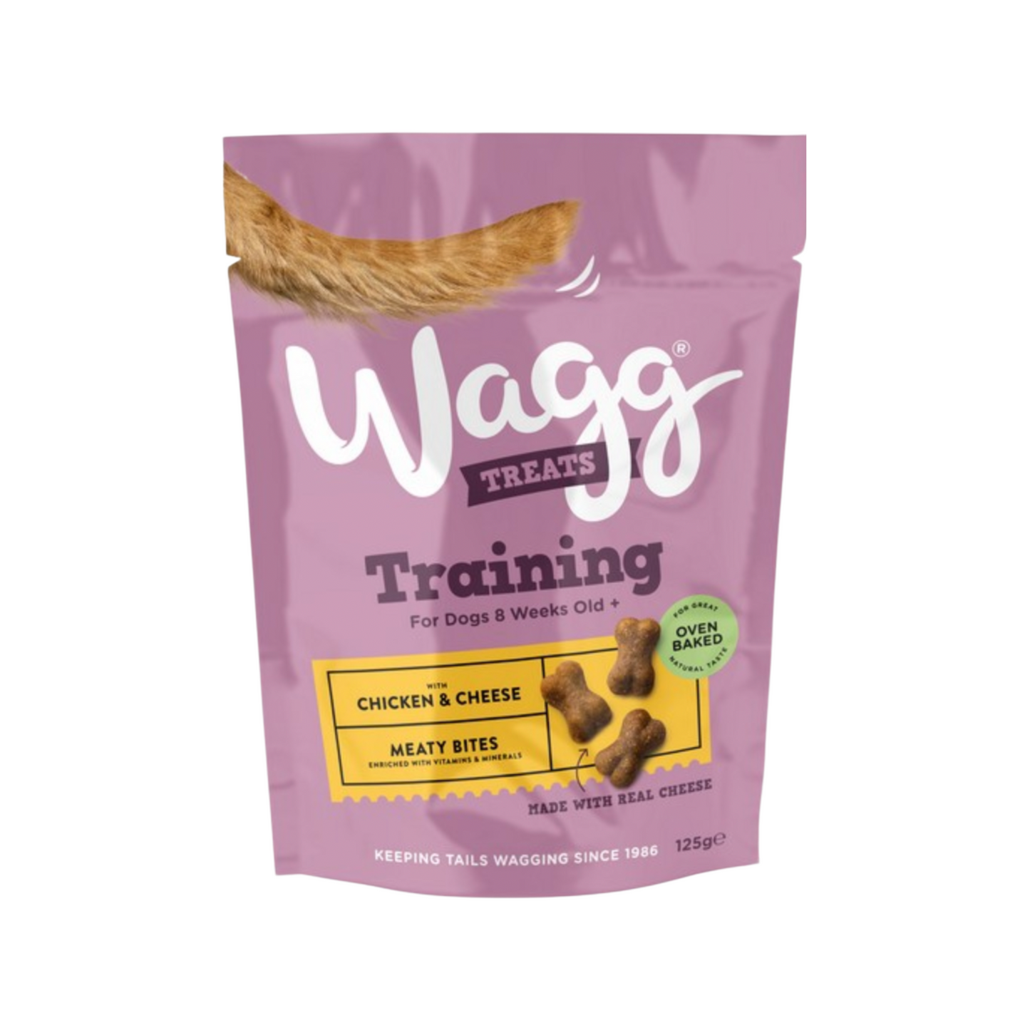 Wagg Dog Training Treats Chicken Cheese 125g muthapuppa