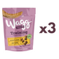Wagg Training Dog Treats With Chicken & Cheese Meaty Bites 125g