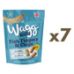Wagg Fish Fingers & Chips Dog Treats With Fish & Potato Tasty Bites 125g