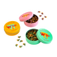 Wzis Dog Treat Tin (Pink), Includes 100 Lamp Post & Chips Treats (50g), Purple Sweet Potato, Pea & Pumpkin Flavour