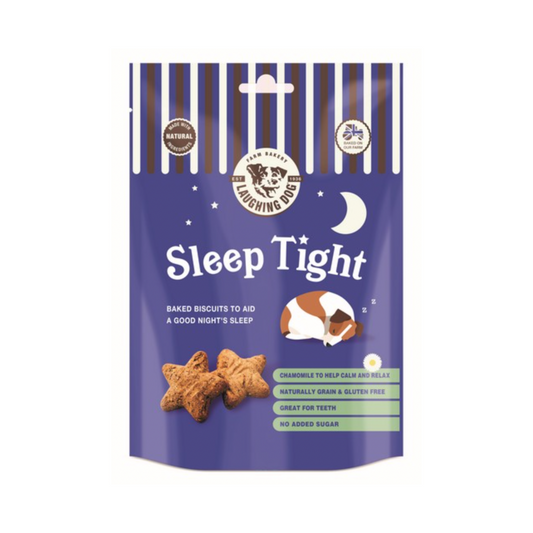 Laughing Dog Grain Free Sleep Tight Relaxing Dog Treats With Chamomile & Ginger 125g