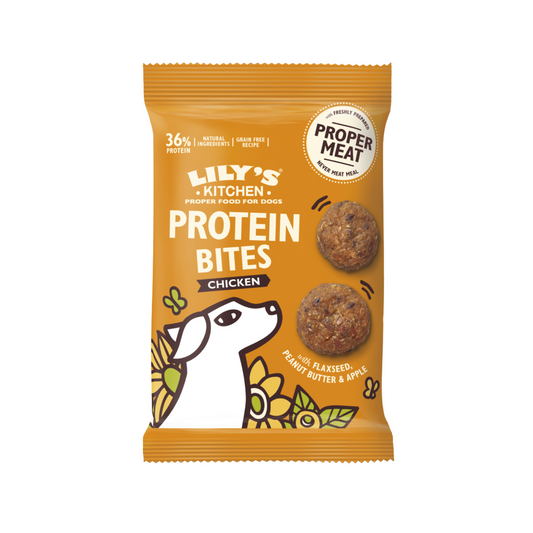 Lilys Kitchen Protein Bites For Dogs Chicken Flavour 40g