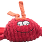 Hugglehounds McCracken Lobster Tough Knottie Doy Toy With 5 Squeakers