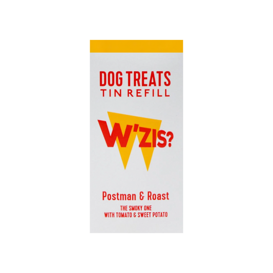 WZIS Dog Treats, Postman & Roast (Yellow), Smoked Tomato, Sweet Potato & Pumpkin Flavour, Available In Quantities 100, 300 & 600