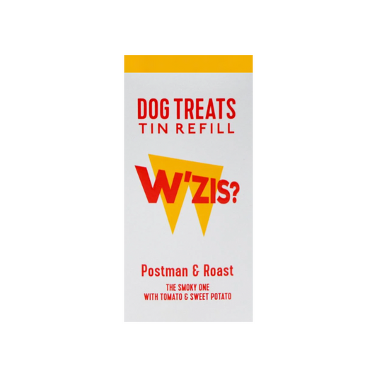 Wzis Dog Treats, Postman & Roast (Yellow), Smoked Tomato, Sweet Potato & Pumpkin Flavour, Available In Quantities 100, 300 & 600