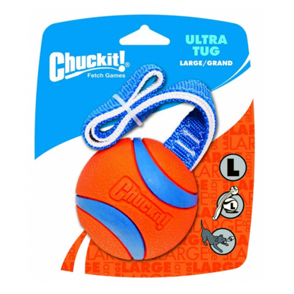Chuckit Ultra Tug Dog Ball Toy Small, Medium & Large