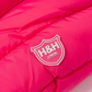 Hugo & Hudson Dog Puffer Jacket Reversible Pink & Grey
